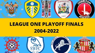 EFL League One Playoff Final History (2004-2022)