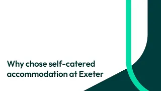 University of Exeter Self-Catered Accommodation