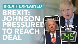 Biden, Businesses & MPs Pressure Johnson to Reach a Brexit Deal - TLDR News