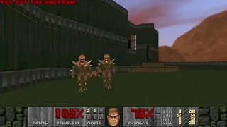 Just some normal Doom 2 gameplay