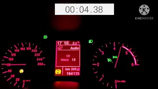 Alfa Romeo 159 2.4 JTDm 200HP Acceleration 0-180km/h