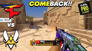 COMEBACK OF THE YEAR!! - Vitality vs FaZe - HIGHLIGHTS - ESL Pro League | CSGO