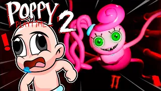 ¡BEBE NOOB JUEGA POPPY PLAY TIME 2! 😱😭 ¡ESCAPA DE LA MUÑECA MOMMY! #1