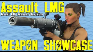 Fallout 4: Assault LMG - Weapon Showcase