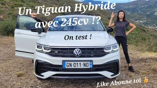 2023 TIGUAN R line eHybrid 245 DSG6 BLANC NACRÉ Pack Black 🔥