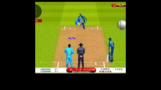 Ravindra Jadeja Bowling Action Real Vs Game || Real Cricket 20 Game #short #ytshorts