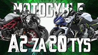 Motocykle do zblokowania na A2 do 20 000 zł cz 1 - Yamaha MT 07, Z650 a może Honda