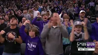 Kevin Huerter clutch shot & lead the game crowds get hype🔥🔥 Kings Vs Jazz Dec.30 2022 - 2023 Season