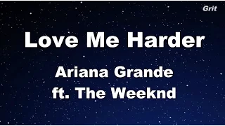 Love Me Harder - Ariana Grande Karaoke【With Guide Melody】