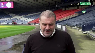 Ange Postecoglou previews Sunday's #ViaplayCup Final from Hampden