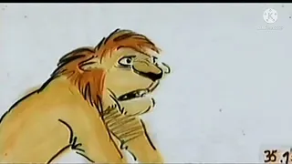 Simba and Scar Fan Storyboard Test Animation "Scar: This is ALL! YOUR! FAULT!!"