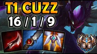 KHAZIX vs EVELYNN Jungle [ T1 Cuzz ] Lol Challenger Korea ✔️ 10.16 ✔️