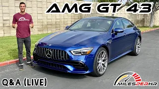 2021 Mercedes-AMG GT 43 4-Door Coupe Q&A (Live)