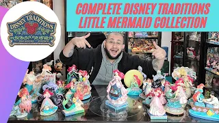 Complete Little Mermaid Disney Traditions Jim Shore Collection