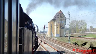 [HD] Reichsbahn Dampflok 50 3648-8 Berlin Ringbahn Rundfahrt- Mitfahrt