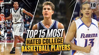 Top 15 Hated College  Basketball Players Of All-time ! | 10 Jaw Dropping Facts