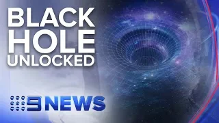 First ever photo of a black hole revealed | Nine News Australia