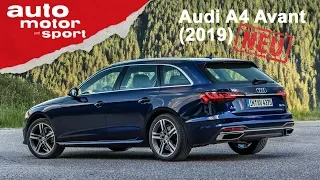 Audi A4 und S4 Avant (2019): Was kann die Neuauflage? - Fahrbericht/Review | auto motor & sport