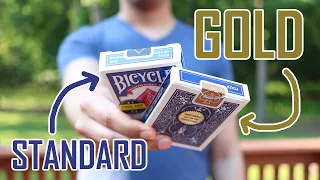 CLASH of CARDS - Standard Bicycle VS Gold Standard Bicycle