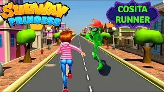 Subway Princess Runner VS COSITA(Alien) Runner - Fastest Run | Android/iOS Gameplay HD