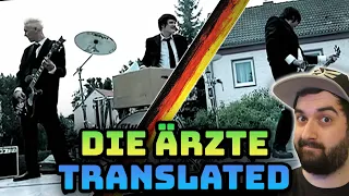 Learn German with Die Ärzte - Junge: English translation and meaning of the lyrics explained