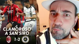 (Clamoroso a San Siro) Milan Spezia 1-2 e per te caro Diavolo lo scudetto finisce qui!