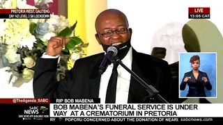 Bob Mabena Funeral I Service under way in Pretoria