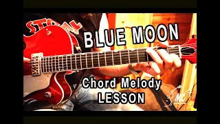 Blue Moon - chord melody lesson (Mark Cook)