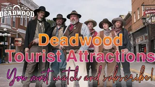 DEADWOOD City, SOUTH DAKOTA. Tourist Attractions in Deadwood | Things to do in DEADWOOD 2024.
