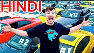 Maine apne 1 subscriber ko 40 cars gift ki ! mrbeast new video dubbed in hindi