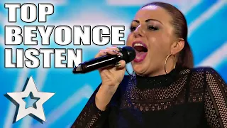 TOP 10 BEST BEYONCE AUDITIONS SINGING LISTEN