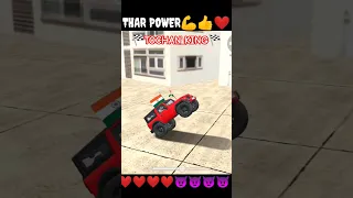 #viral Dehsat Vali Gadiyo Me Tochan King Mahindra Thar #indiancarsimulator #tharattitudestatus