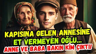 Annesine 1 Parça Et Vermedi Babası Bunu Duyunca AĞLATAN İBRETLİK HİKAYE