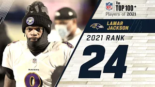 #24 Lamar Jackson (QB, Ravens) | Top 100 Players in 2021