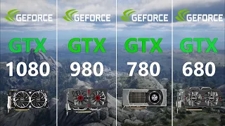 GTX 1080 vs GTX 980 vs GTX 780 vs GTX 680 Test in 6 Games