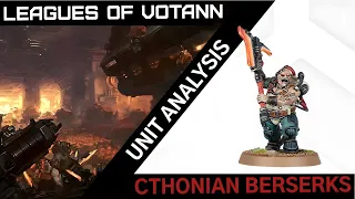 Leagues of Votann Unit Analysis - Cthonian Berserks