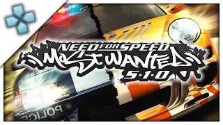 Need For Speed: Most Wanted 5-1-0 - PSP Gameplay (PPSSPP) 1080p