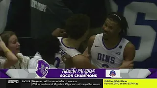 Furman Ends 43 Year Drought! 2023 SoCon Champs - Heading to NCAA Tournament!