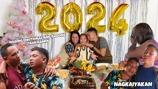 NAGING EMOTIONAL ANG AMING BAGONG TAON DAHIL SA PAMILYA NI FRANCIS | HAPPY NEW YEAR 2024