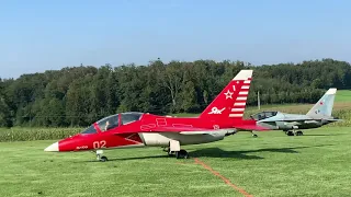 Giant Scale YAK130 1/4 RC Jet First Rollout