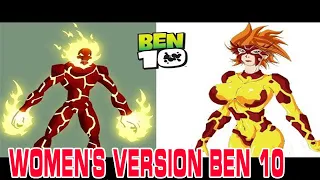 Ben 10 GENDER SWAP | Ben 10 Aliens Female Version 2020 !!! Explain in hindi !!!Omni Men !!!