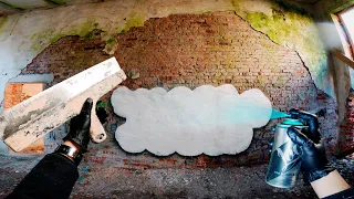 Graffiti - Tesh | 3D PLASTER BOMBING