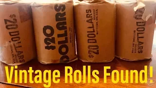 What Is Inside These Old Vintage Bank Rolls?