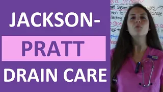 Jackson-Pratt JP Drain Wound Care for Nurses & Nursing Students