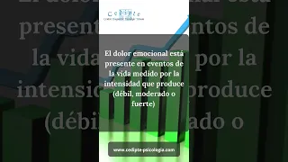 El Dolor emocional @Cedipte-psicologia