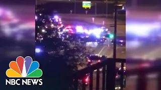 Witness Captures Sound Of Dozens Of Shots Fired Near Miami Airport | NBC News