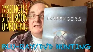 Blu-ray/DVD Hunting with Big Pauly (08/05/17)  - PASSENGERS STEELBOOK UNBOXING