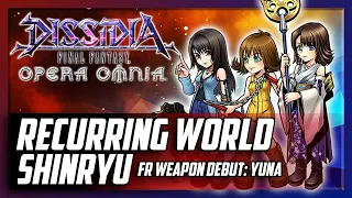 [DFFOO GL] BLIND RUN | LD only Yuna | Recurring World SHINRYU