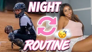 Night Routine of a COLLEGE STUDENT ATHLETE! | Ronni Rae