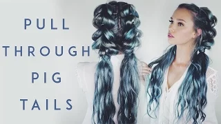 Pull Through Braid Pigtails | Kirsten Zellers